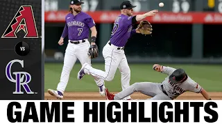D-Backs vs. Rockies Game Highlights (5/21/21) | MLB Highlights