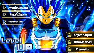 WE NEED HIS EZA!! LEVEL 10 LINKS 100% RAINBOW STAR AGL EVOLUTION BLUE VEGETA! (DBZ: Dokkan Battle)