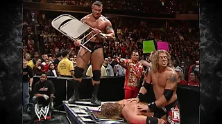 Randy Orton & Edge & Umaga Vs John Cena & Shawn Michaels & Triple H ( 6-Man Tag Team ) Part-2