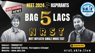 😱🏆BAG a Whopping 5 LAKH Prize | Test Your Best of NEET 2024 | Book Your NEET SEAT-24