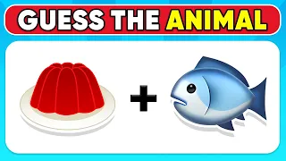 Guess The Animal By Emoji? | Animal Emoji Quiz