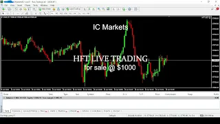 HFT BOT on IC Markets: Live Trading Session Revealed!