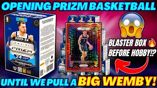 *INSANE WEMBY PULL!🤯 2023 PRIZM BASKETBALL BLASTER BOX REVIEW!🏀