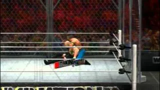 WWE '12 Steel Cage Match: John Cena Vs. Big Show No Way Out 2012 Simulation