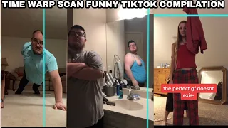 FUNNY TIME WARP BLUE LINE FILTER SCAN TIKTOK MEME COMPILATION