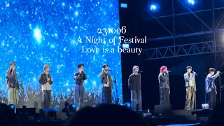 231006 NCT 127 A Night of Festival 별의 시(Love is a beauty) Full