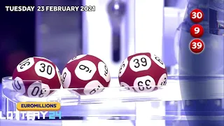 EuroMillions Draw and Results February 23,2021