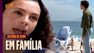 BRIGA? CAIO ENCONTRA JOYCE NA PRAIA E ELES DISCUTEM | HISTÓRIA DE AMOR | CAPÍTULO 176 | VIVA