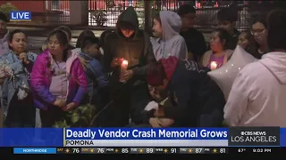 Memorial grows for man killed in deadly crash in Pomona while buying tacos for his family
