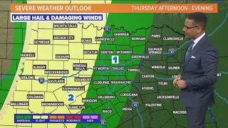 DFW Weather: Timeline for this week's rain chance