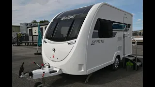 SUPER SLIMLINE - EASY TO TOW  NEW-SWIFT SPRITE COMPACT 2023 SO MUCIH in a compact package