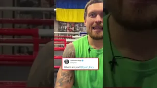 “BELLY WHERE ARE YOU?” | Usyk calls out Fury again!