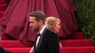 Ryan Reynolds and Blake Lively (Met Gala 2014)