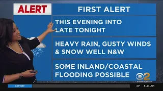 First Alert Weather: Red Alert for rain tonight