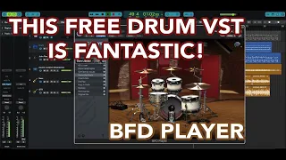 FREE DRUM VST | BFD PLAYER (demo)