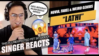 Weird Genius, Novia Bachmid, Farel Prayoga - Lathi | MNC Group Anniversary Celebration 33 | REACTION