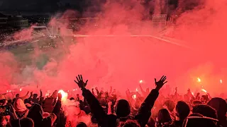 APOEL ULTRAS vs omonoia 23/12/23 3-0 ORANGE PARTY