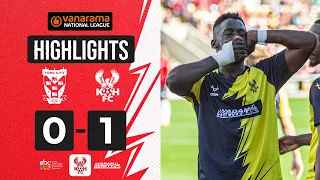 📺 HIGHLIGHTS | 12 August 23 | York City 0-1 Harriers`