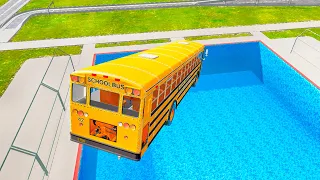 GTA IV Would You Survive These Bus Crashes - American Bus Crashes - GTA 4 Car Crashes Compilation