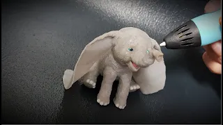 Making DUMBO With 3D Pen - Flying Baby Elephant.