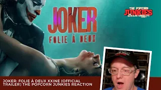 JOKER: FOLIE A DEUX (Official Teaser Trailer) The Popcorn Junkies Reaction