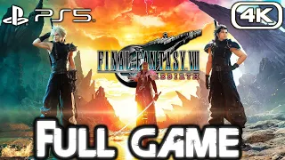 FINAL FANTASY 7 REBIRTH PS5 Gameplay Walkthrough FULL GAME (4K ULTRA HD) No Commentary