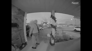 Armed robbery at home in St. Catharines captured on surveillance camera