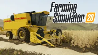 Vida de Fazendeiro #1! Primeira colheita! (Farming Simulator 20)