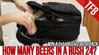 Contest: How Many Beers Fit Into a 5.11 RUSH 24 2.0?