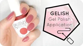 Gelish Gel Polish Manicure Application (In-depth)