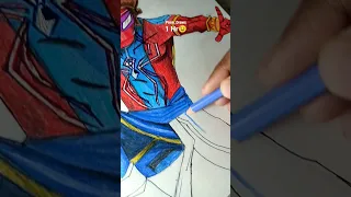 Drawing INDIAN Spider-Man 10 Sec,1Min,5Min,1Hr ✨🇮🇳 #spiderman