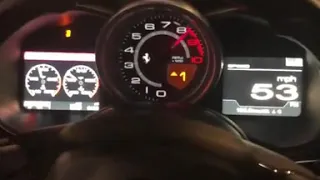 Ferrari разгон до 50км/час за 3 секунды!!!