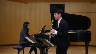 Brahms Sonata No.1 for Clarinet Op.120 - Joshua Choi