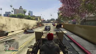 GTA 5 - Testing AA Trailer Homing Missile Battery vs Dual 20mm Flak