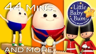 Humpty Dumpty | Part 3 | Plus Lots More Nursery Rhymes | 44 Minutes Compilation from Little Baby Bum