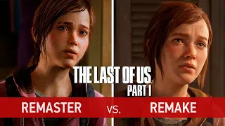 The Last of Us Part 1 PS5 Comparison - Remaster vs. Remake / Fidelity vs. Performance Mode