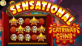 Spectacular EPIC Big WIN in Catrina’s Coins 🔥 NEW Online Slot - Quickspin