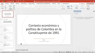 Contexto económico y político de Colombia en la constituyente de 1991 (30 años)
