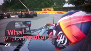 Grosjean Crash „mental guy“