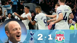 Peter Drury on Tottenham Vs Liverpool 2-1// English Commentary 🤩🔥