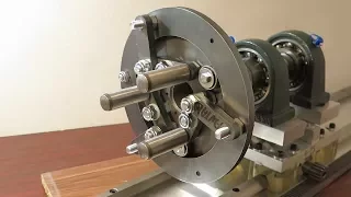 Glass blowing lathe chuck