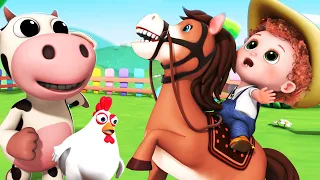 Old MacDonald Song - If You Are Happy + More Nursery Rhymes For Kids | Baby Songs