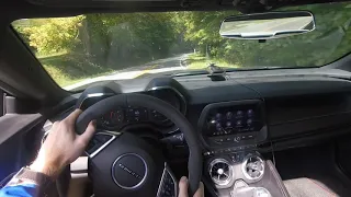 Camaro V6 1LE POV Drive - Ripping Up Squirrel Spur!!