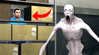 HIDING FROM SCP-096 IN A STORE! - Garry's Mod Slasher