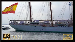 Llega a Cádiz el Buque de la Armada "Juan Sebastián Elcano" 2021