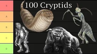 The Cryptid Tierlist- 100 Cryptids Ranked