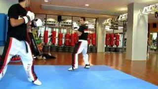 INTENSIVE POINT FIGHT TRAINING DIDACTICS  de marco jumpkick.wmv