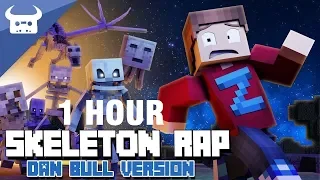 [1 HOUR] MINECRAFT SKELETON RAP | "I've Got A Bone" | Dan Bull Animated Music Video