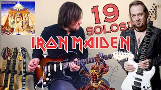 Tribute To Adrian Smith (Iron Maiden) - 19 Of His Best Guitar Solos - by Ignacio Torres