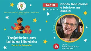 Curso de Extensão: Trajetórias em Leitura Literária / Live com Ricardo Azevedo